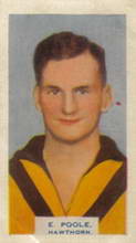 Ted Poole - 1933 Godfrey Phillips Victorian Footballers - Set of 75 - Source: Australian Rules Football Cards