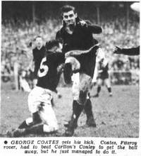 Argus Magazine - Lets Look at Footy 1953 p10 George Coates Fitzroy Conley Carlton - Source: State Library of Victoria