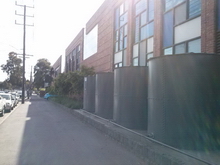 Arden Street - Rear of training building - Photographer Justin Schmidt 2013 - All Rights Reserved