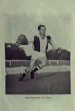 Bob Hancock 1948_49 Football Souvenir Magazine Source: Australian Rules Football Cards