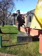 Punt Road - Jack Dyer statue - Photographer Justin Schmidt 2013 - All Rights Reserved