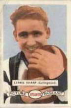 Lerrel Sharp - 1958 Atlantic Picture Pageant - Source: Australian Rules Football Cards - Reproduced with the permission of Esso Australia