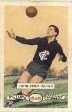 John Chick - 1958 Atlantic Picture Pageant - Source: Australian Rules Football Cards - Reproduced with the permission of Esso Australia