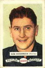 Bob Henderson - 1958 Atlantic Picture Pageant - Source: Australian Rules Football Cards - Reproduced with the permission of Esso Australia