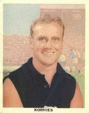 Laurie Kerr - 1959 Kornies Swap Cards - Source: Australian Rules Football Cards - Reproduced with the permission of Nestlé Australia